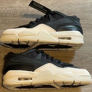 Nike Air Jordan 4 RM Black/Light Bone-Dark Grey FQ7938-001